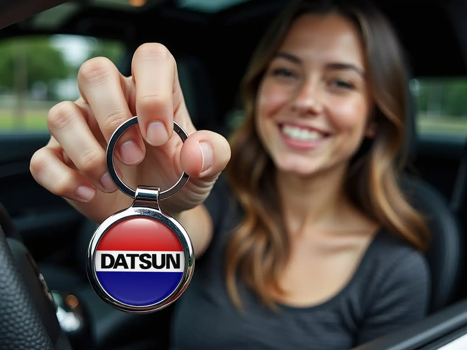 Datsun Llavero Hombre Metal Robustо